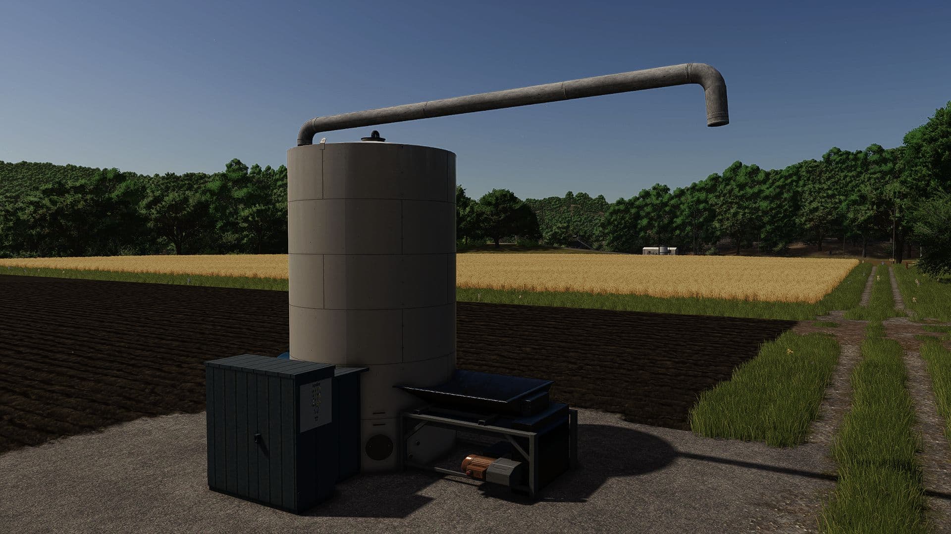 Production of feed for pigs 3