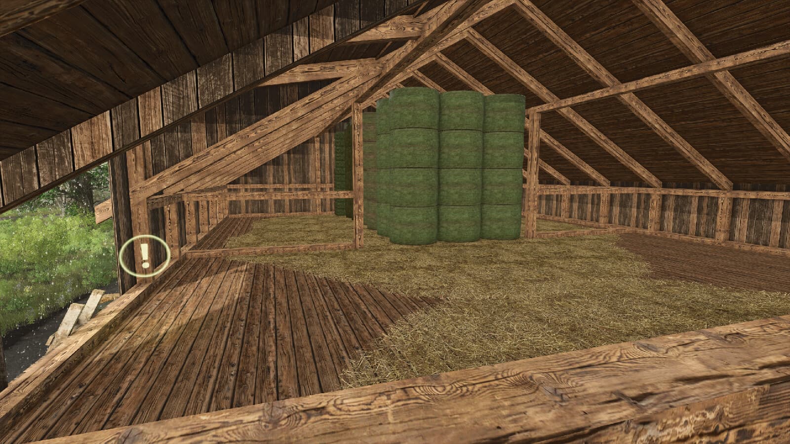 Sheep Goat Barn With Bale Storage 3