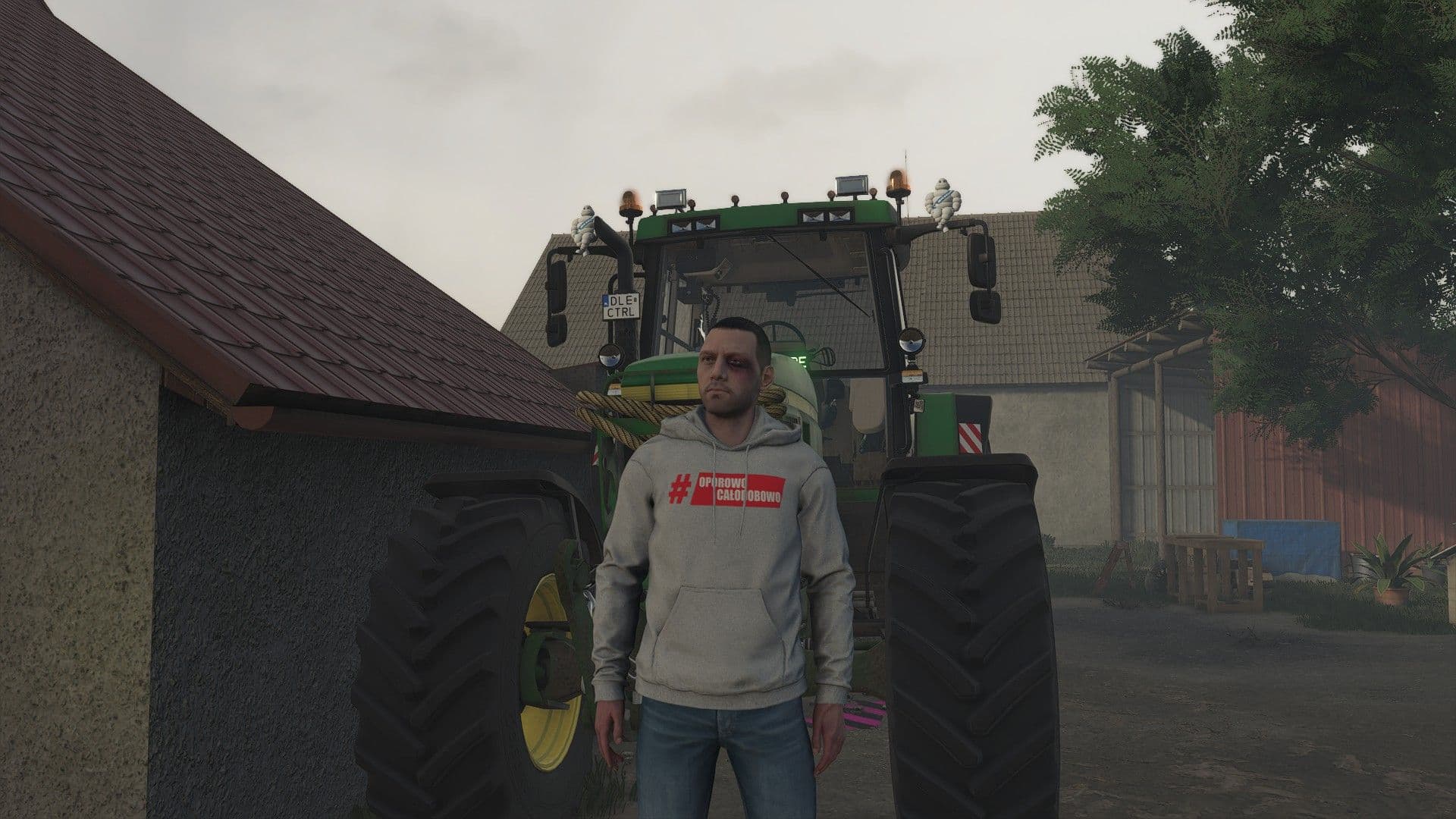Sweatshirt "#hardcore 24/7"