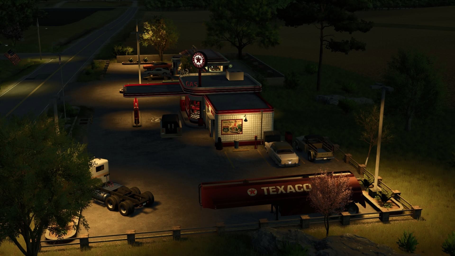 Vintage Texaco Tanker Trailer