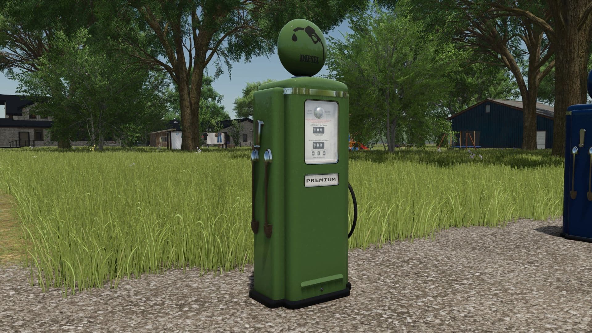 Vintage diesel fuel pump