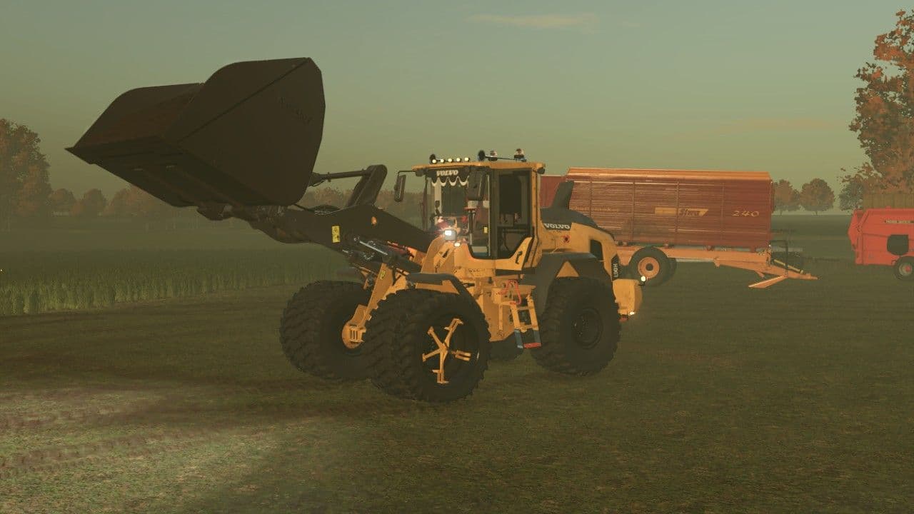 Volvo L90 dual tires