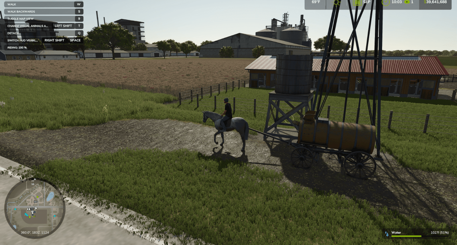 Water Wagon Wheel 2