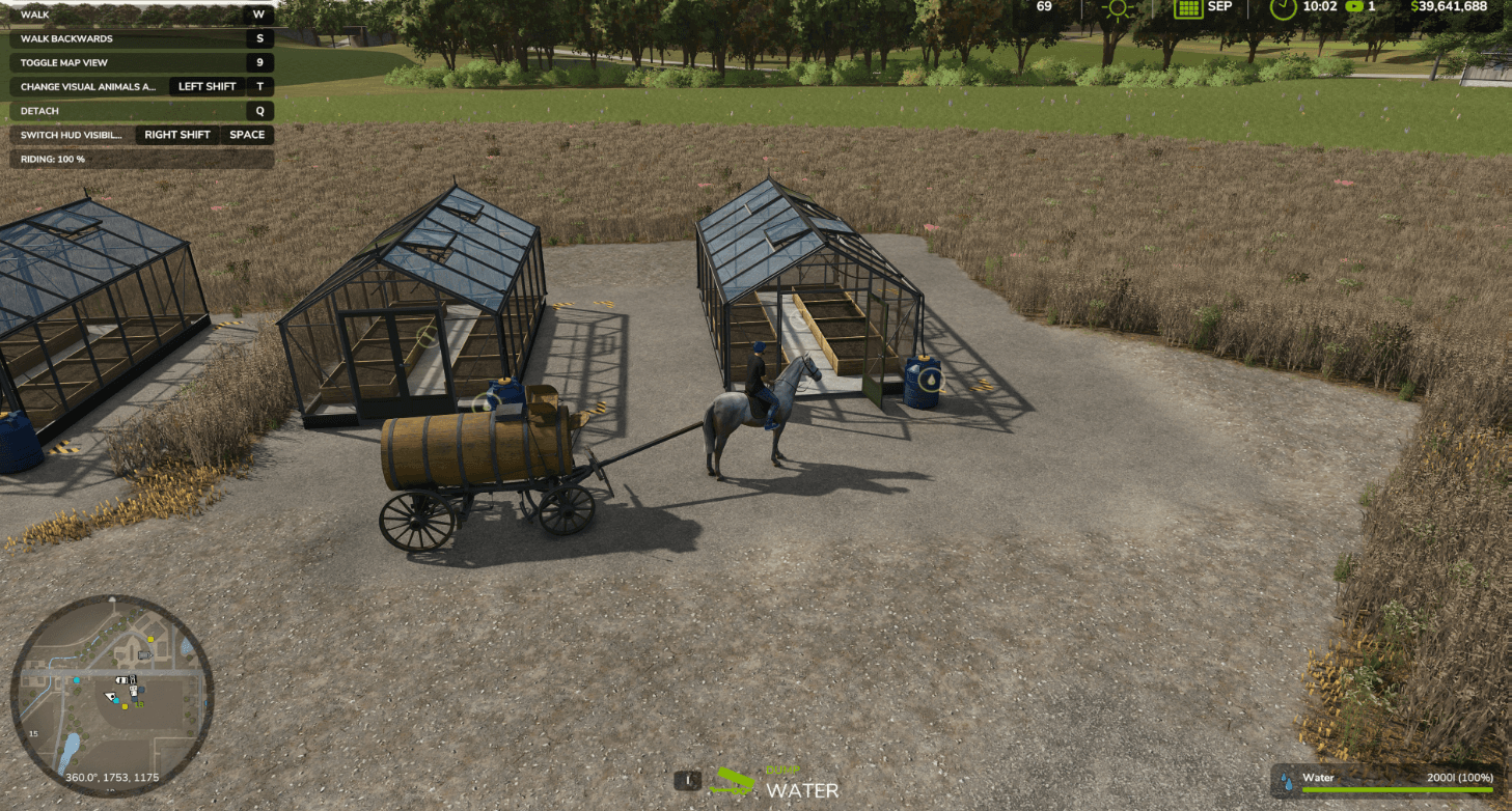 Water Wagon Wheel