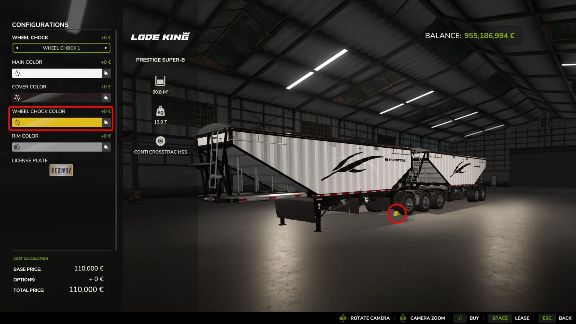 Wheel Chock Customizer 3