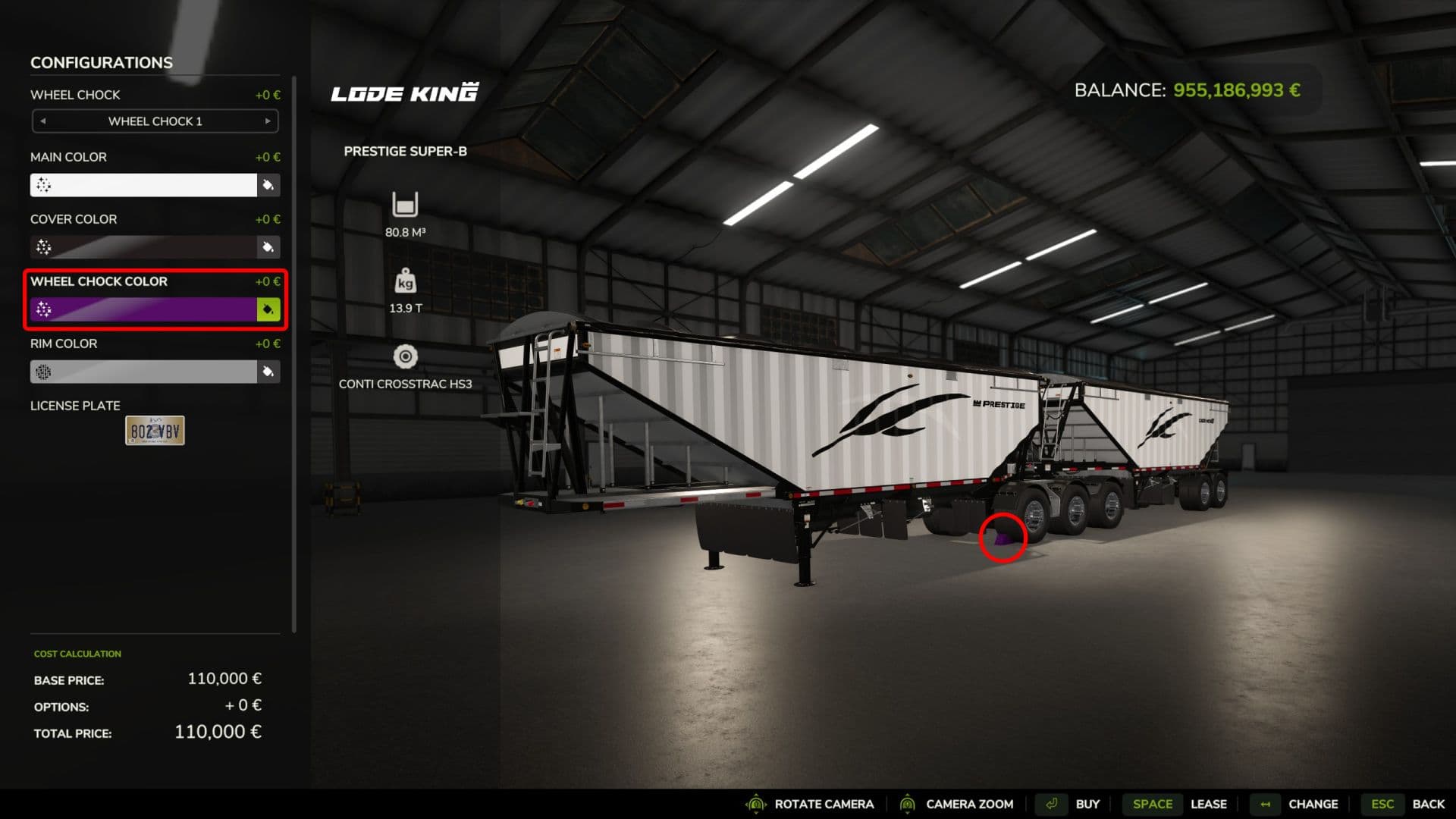Wheel Chock Customizer 2
