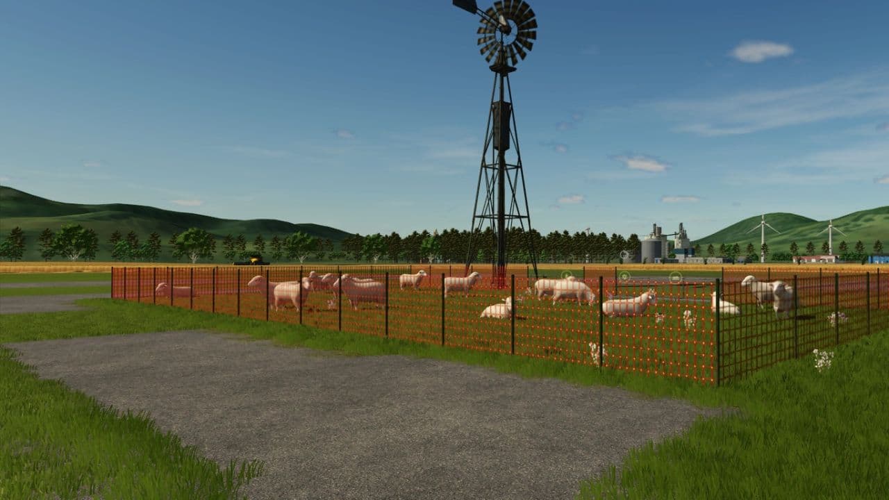Windmill for Greenhouses and Barns