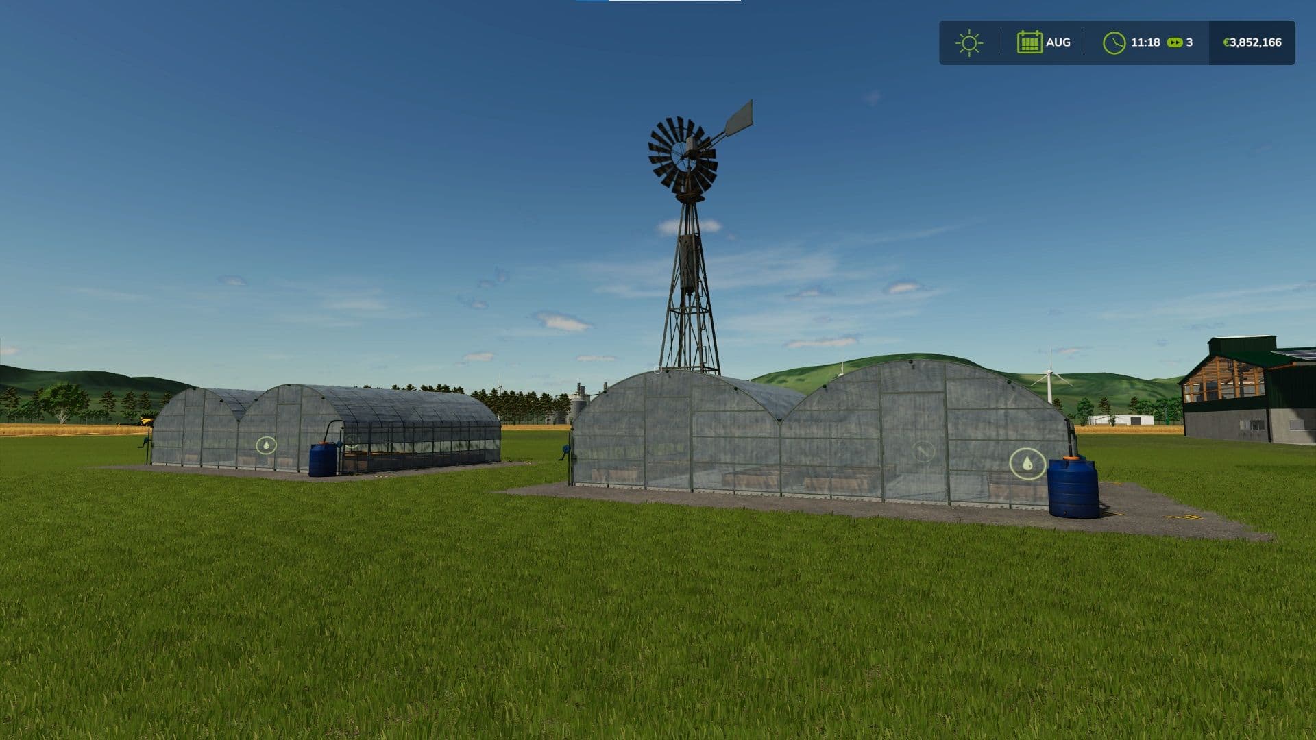 Windmill for Greenhouses and Barns 2