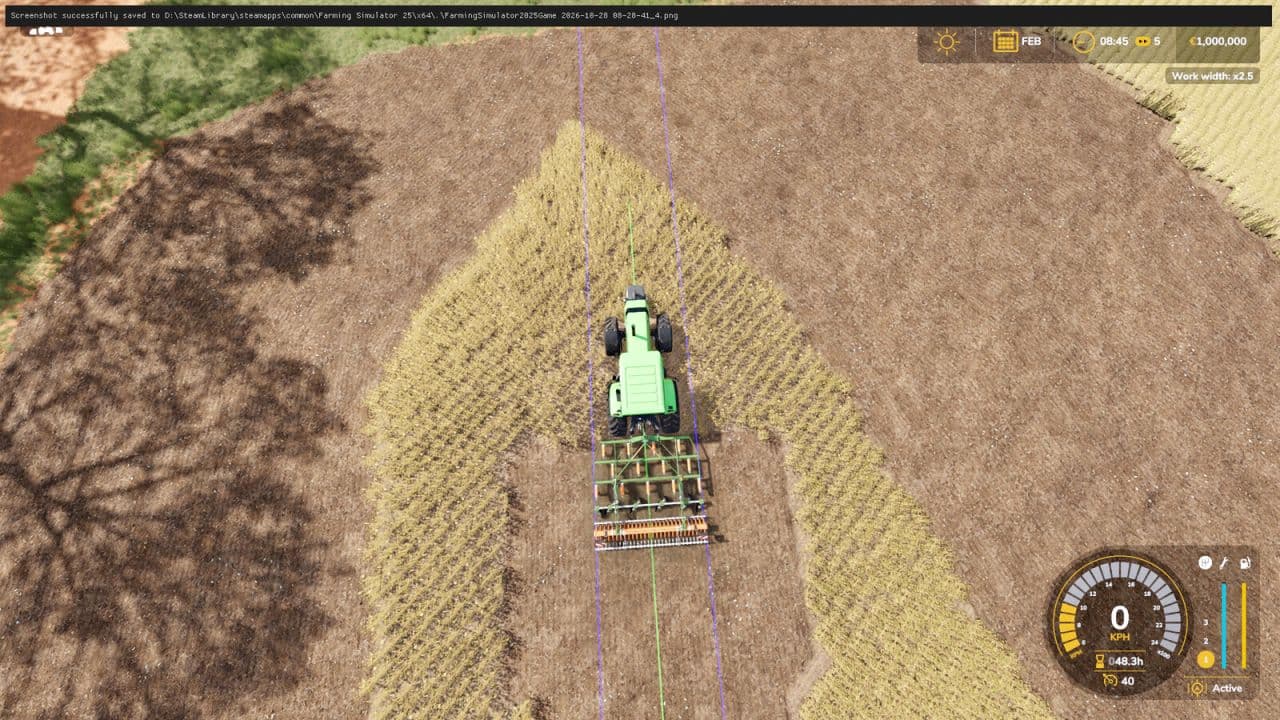 Work Width Multiplier 3