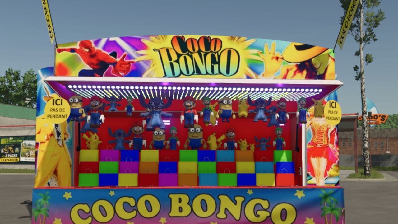 “COCO BONGO” funfair stand