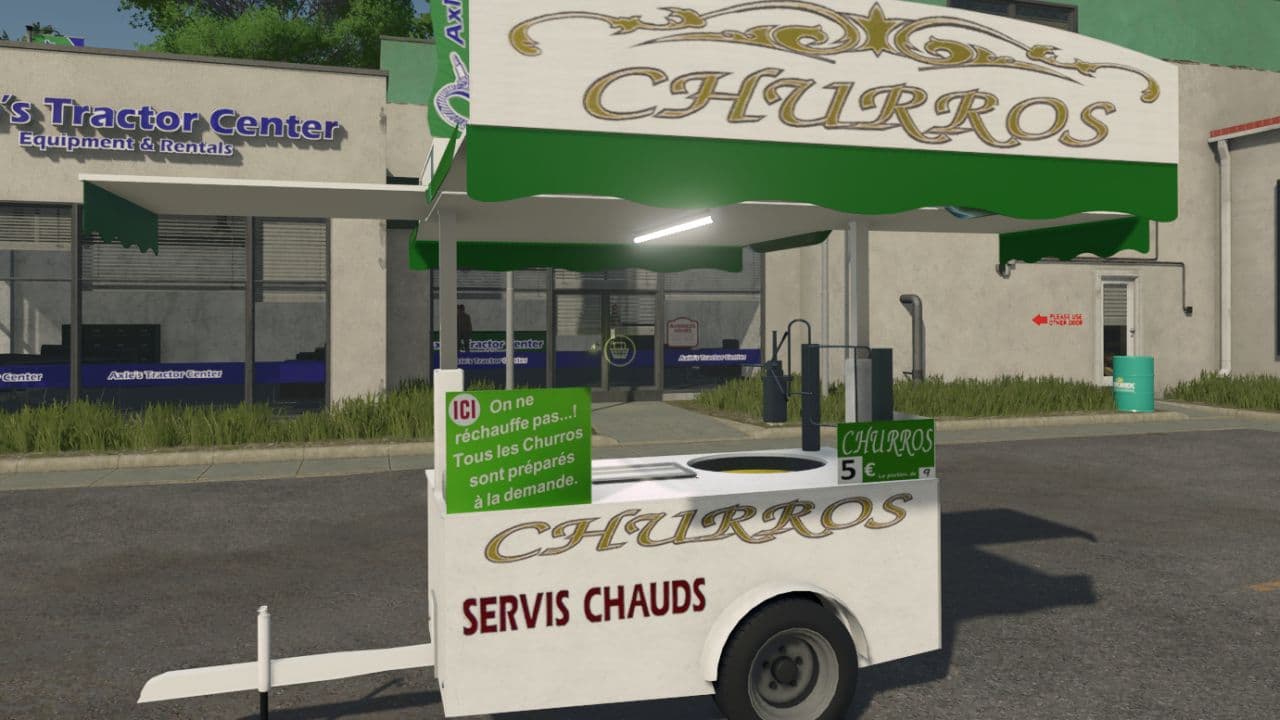 Churro stand