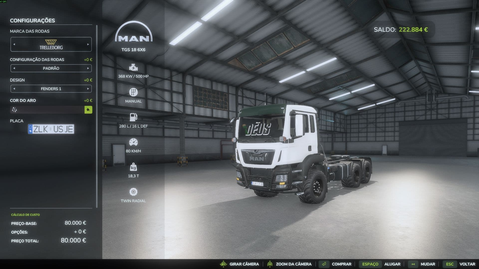 MAN TGS 18 6x6 2