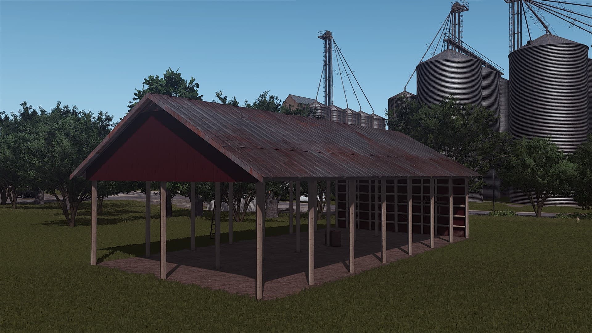 Open Rusty Shed