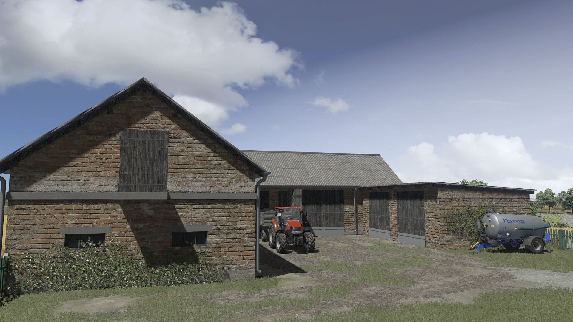 Polish buildings with cows 3