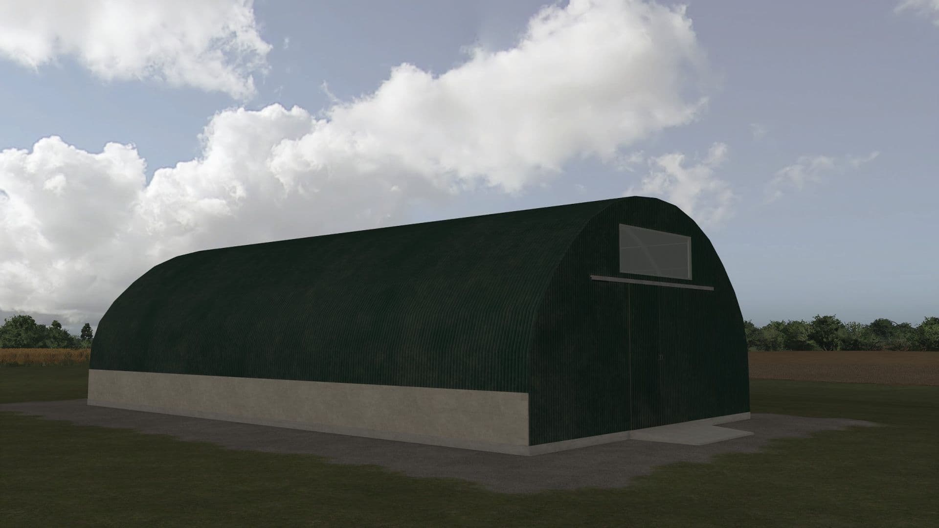 Arched hall 31x13m 3