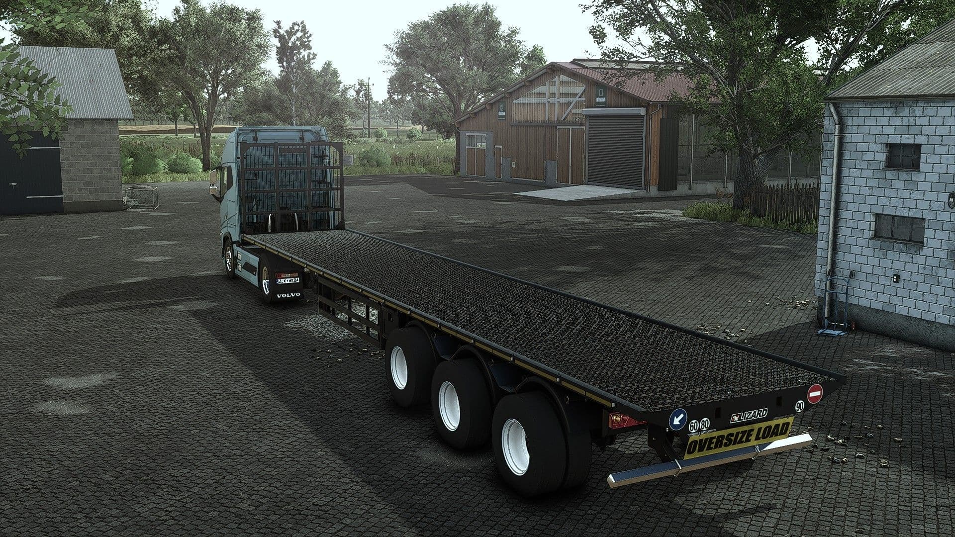 Bale Flatbed Trailer 50000