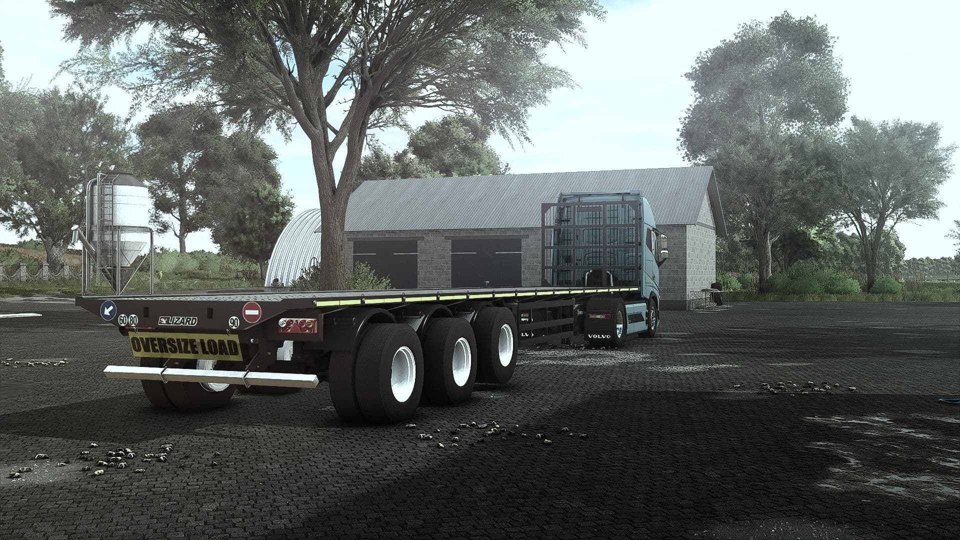 Bale Flatbed Trailer 50000 2