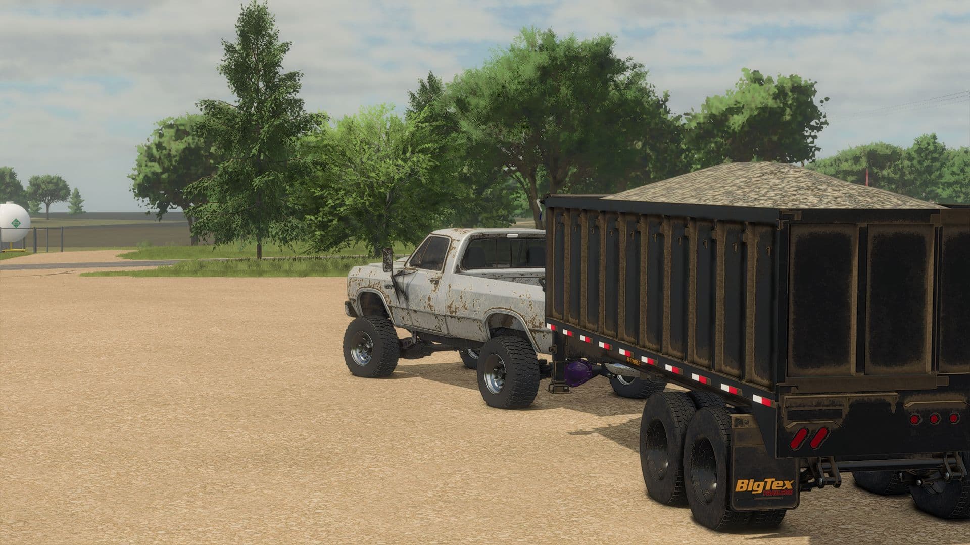 Big Tex Dump Trailer