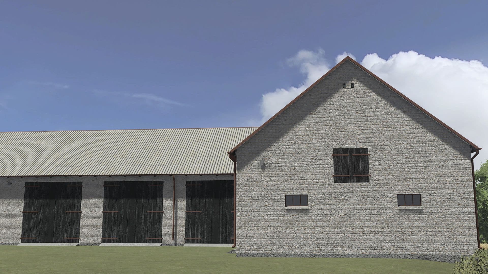 Buildings With Cows 3