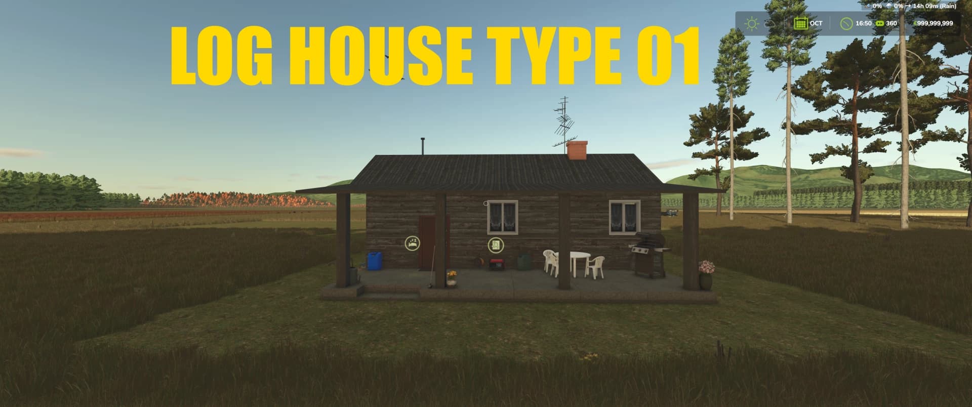 CONSTRUCTABLE LOG HOUSE