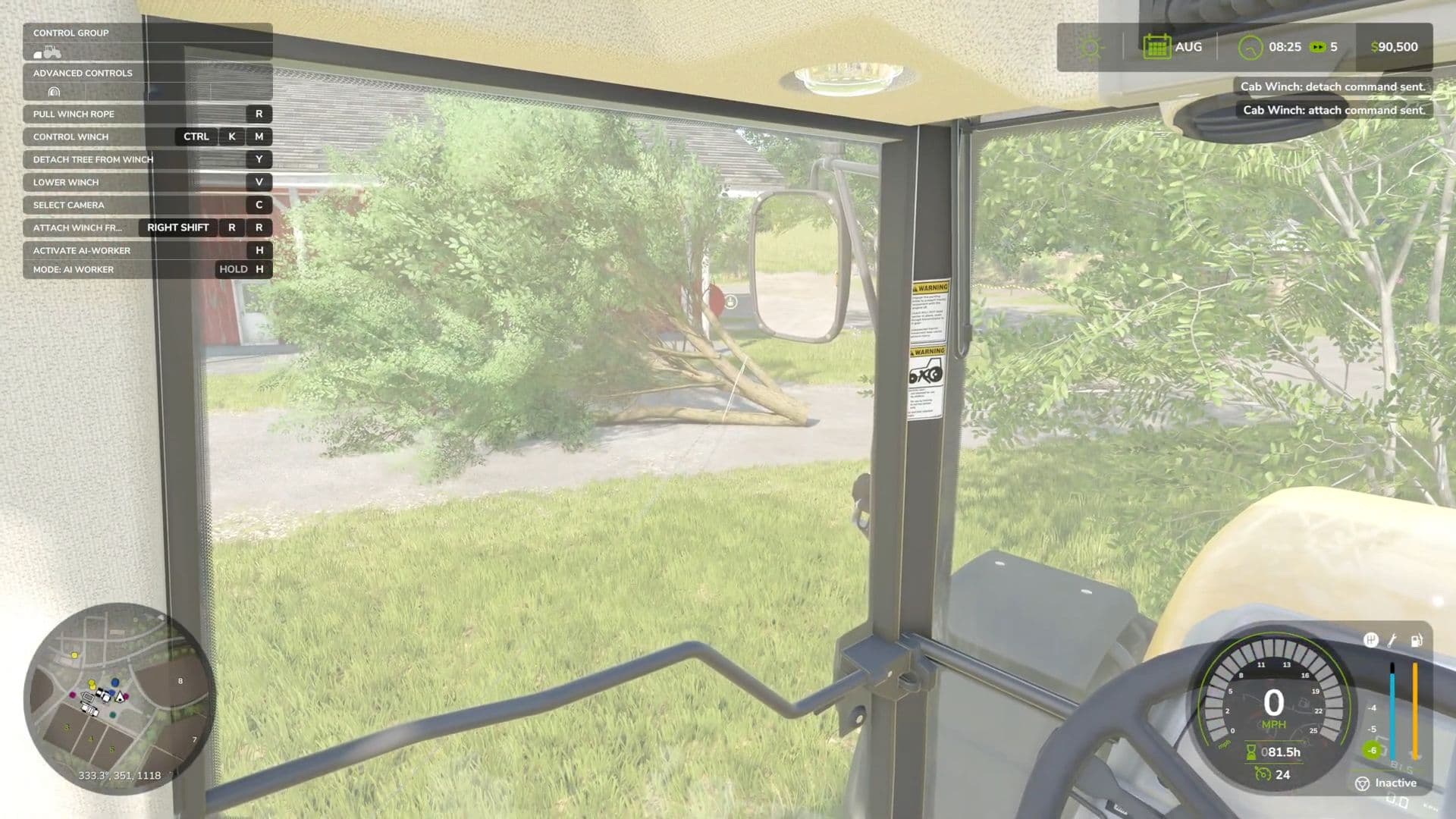 Cab Winch