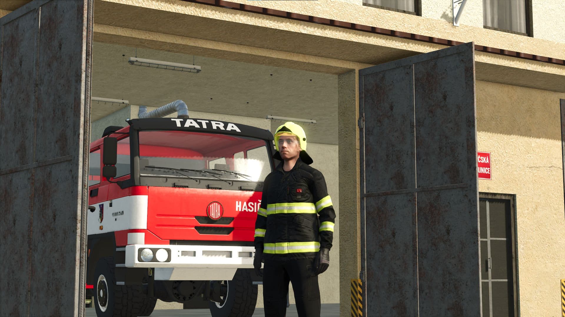 Czech fire suit