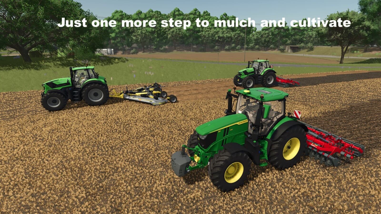 Disc Harrow Mulching 3