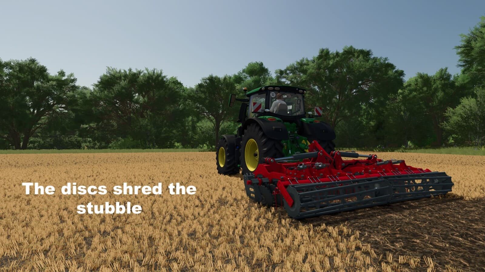 Disc Harrow Mulching 2