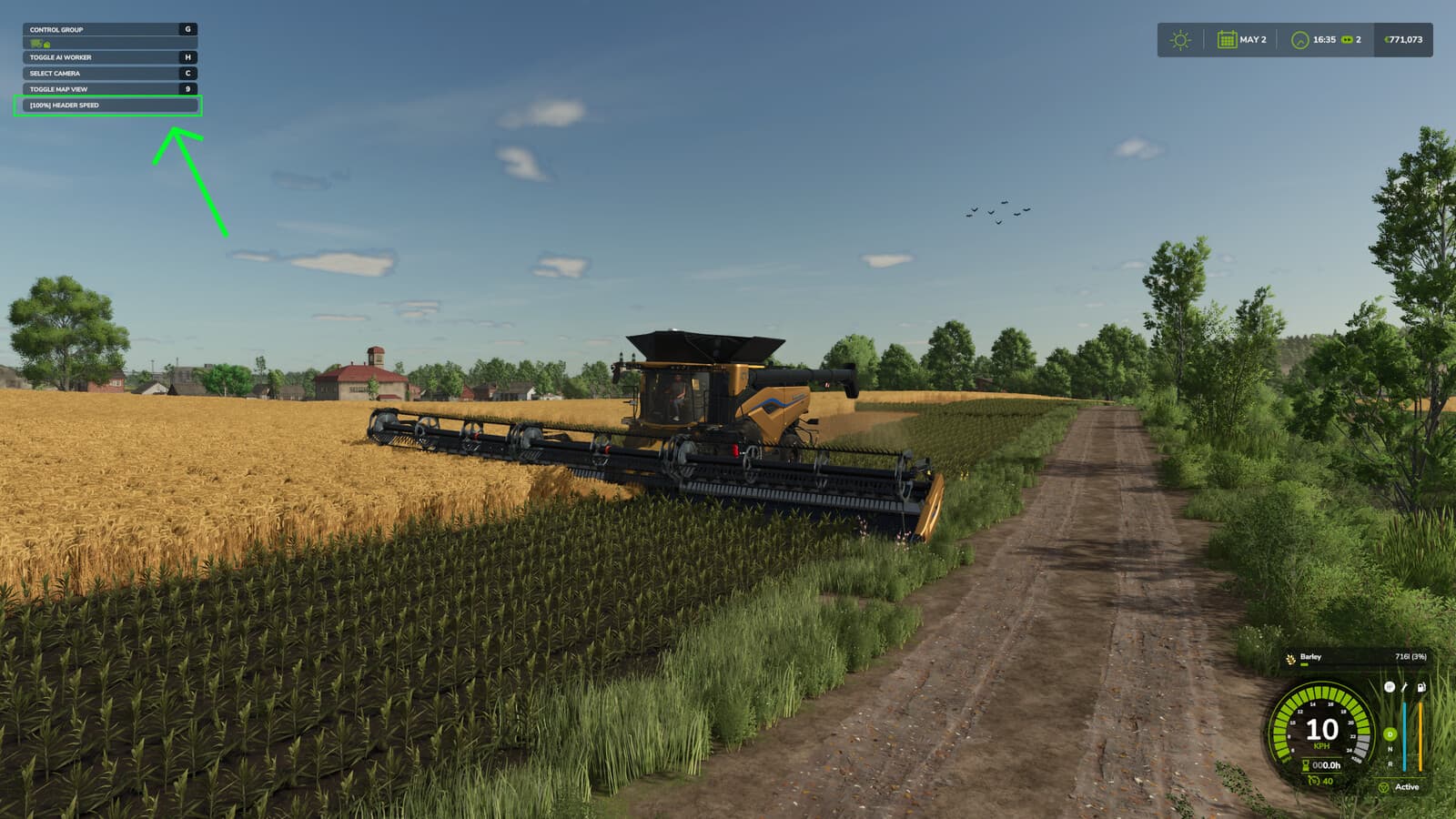 Dynamic Headerspeed 2