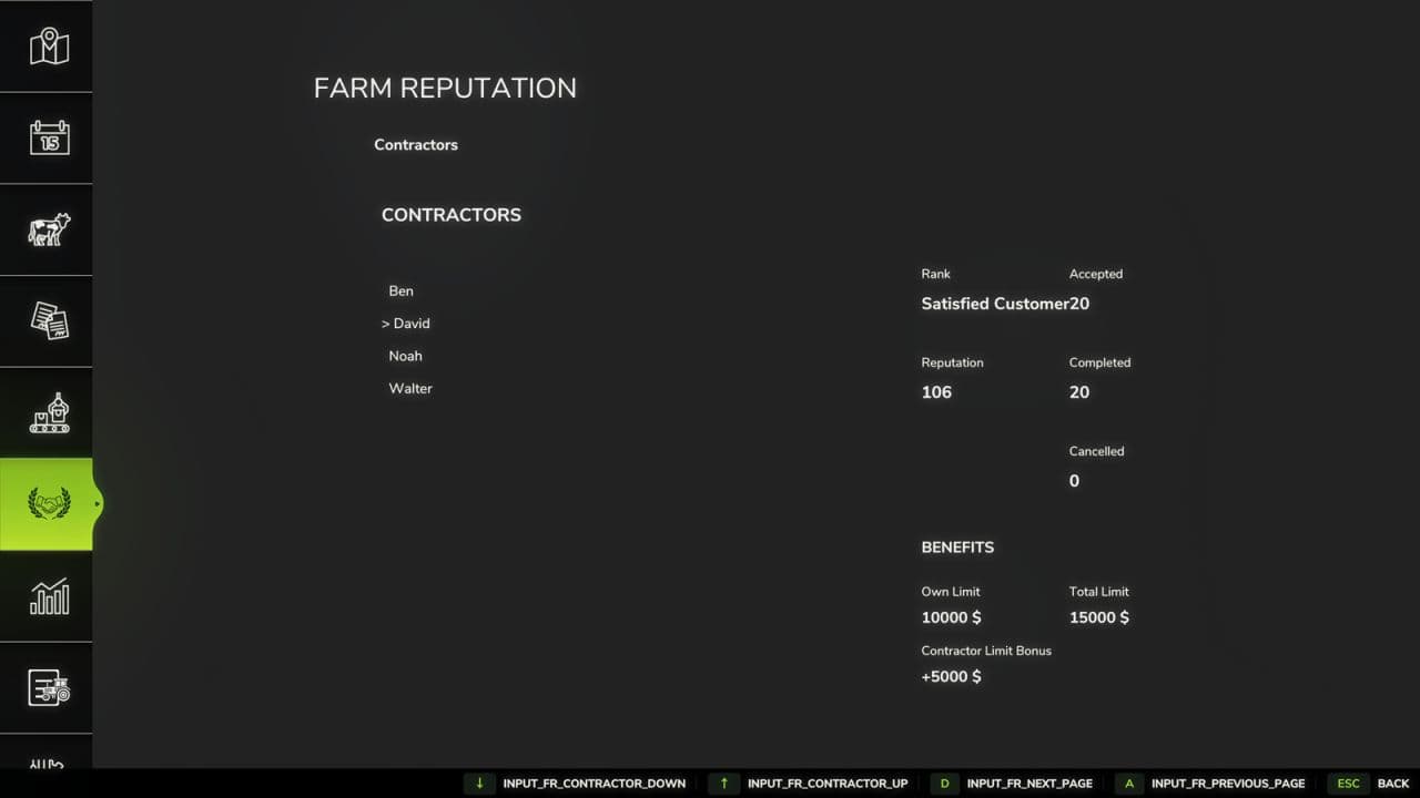 Farm Reputation 5