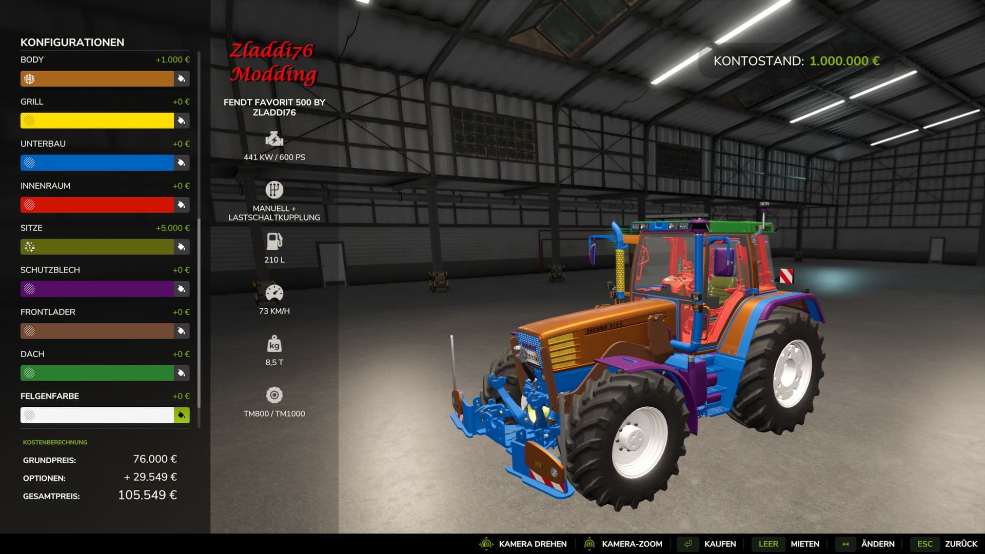 Fendt Favorit 500 Edit 5