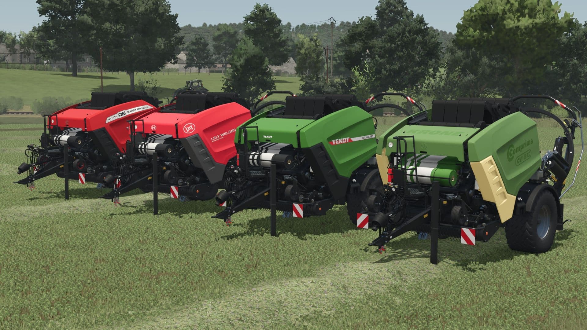 Fendt V180 & Massey Ferguson RB 4180V