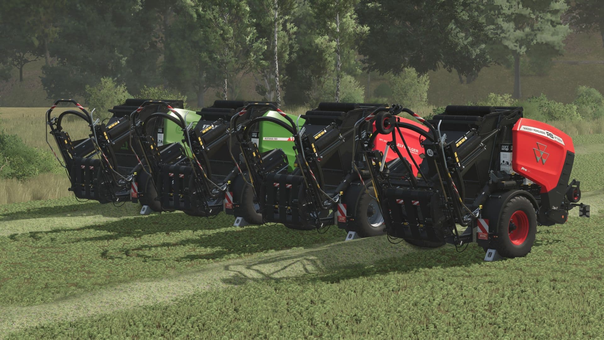 Fendt V180 & Massey Ferguson RB 4180V 2