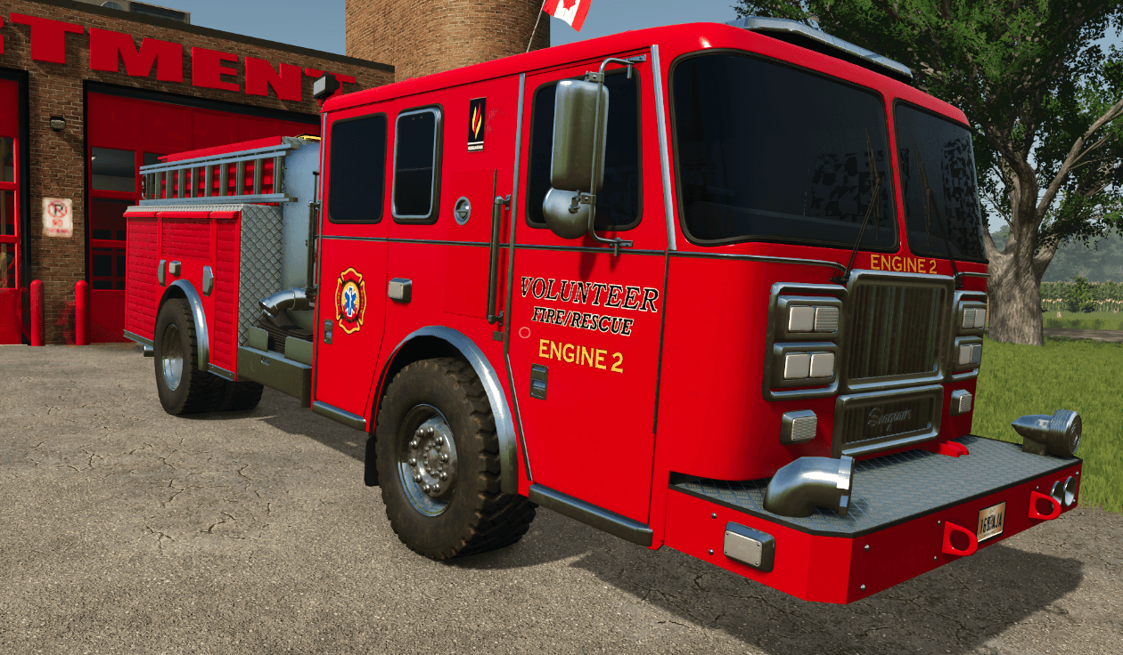 Fire Truck Seagrave Engine
