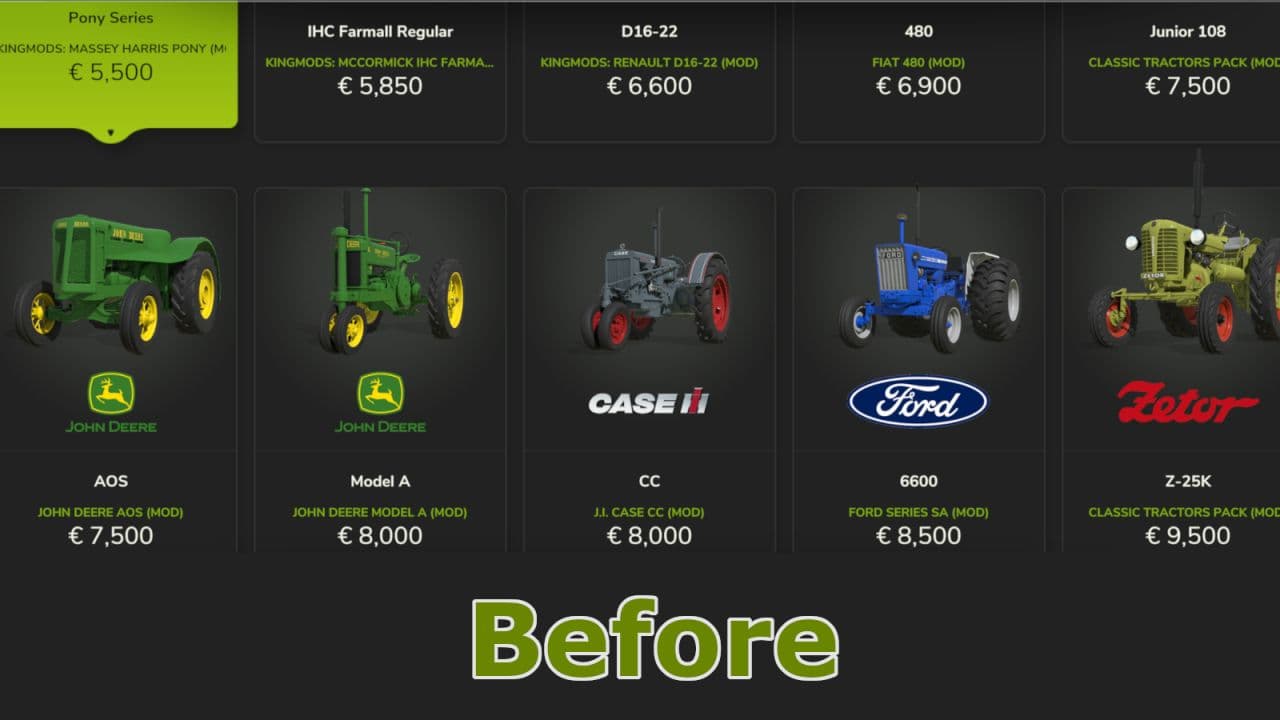 Hide Mods Shop Titles 3