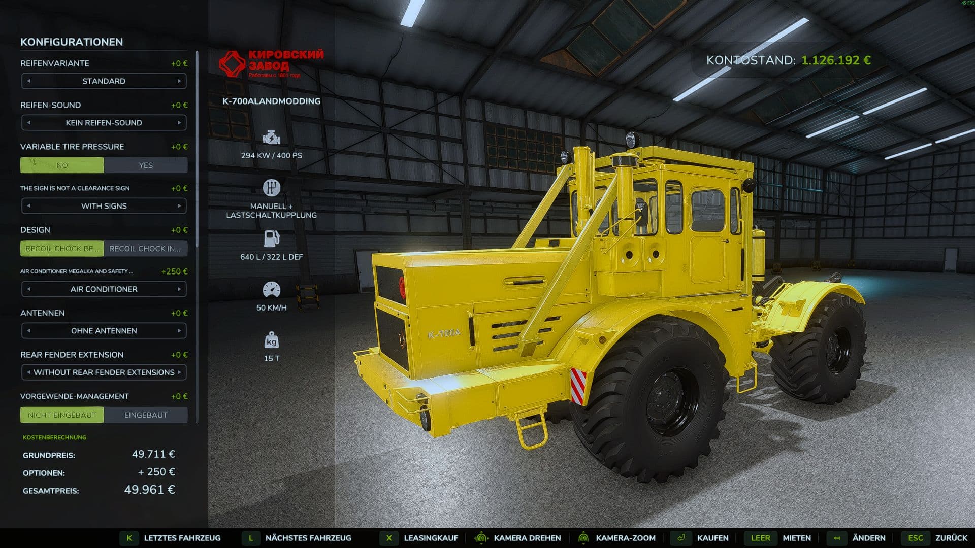 Kirovets K-700A 3