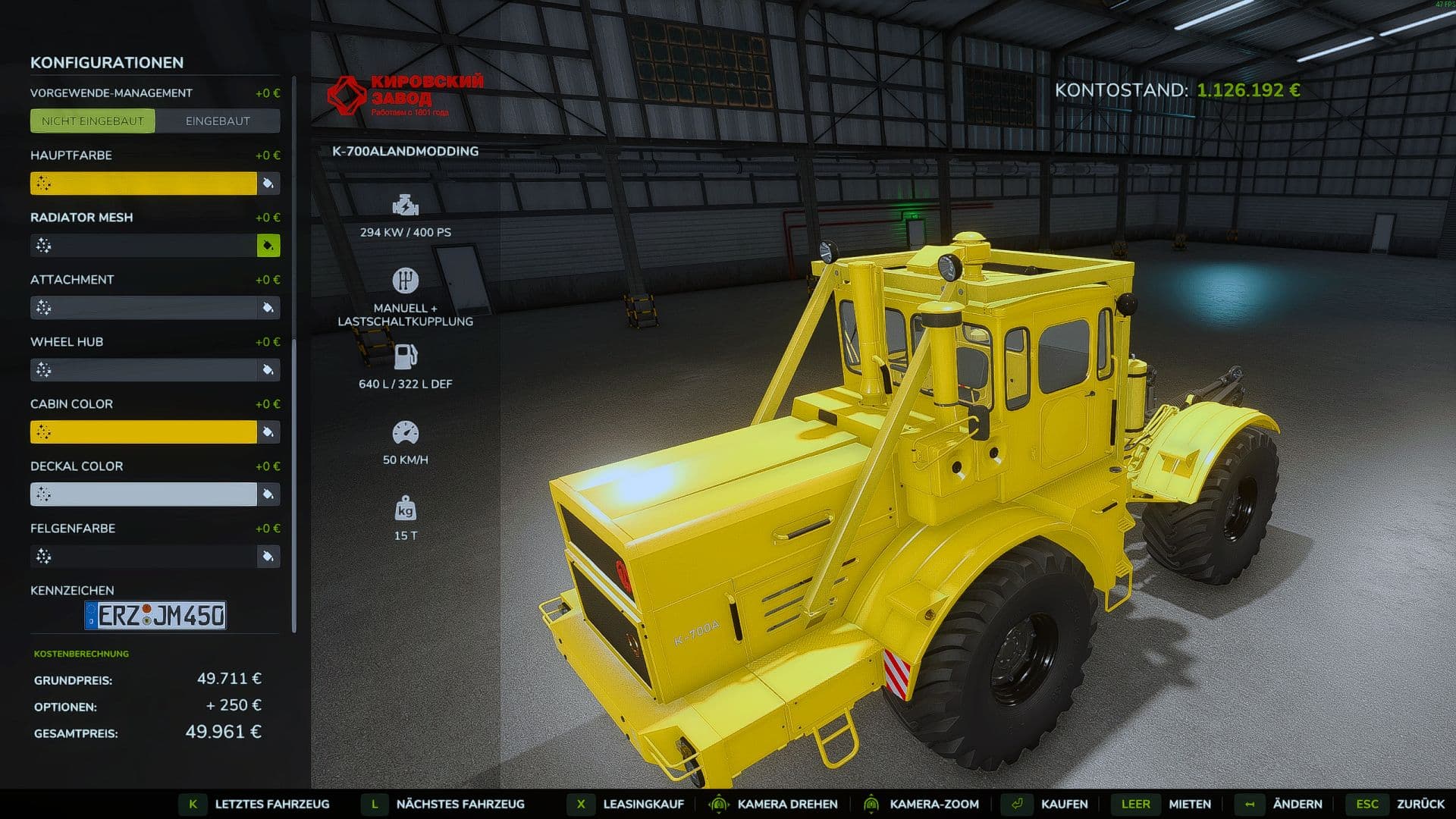 Kirovets K-700A 2