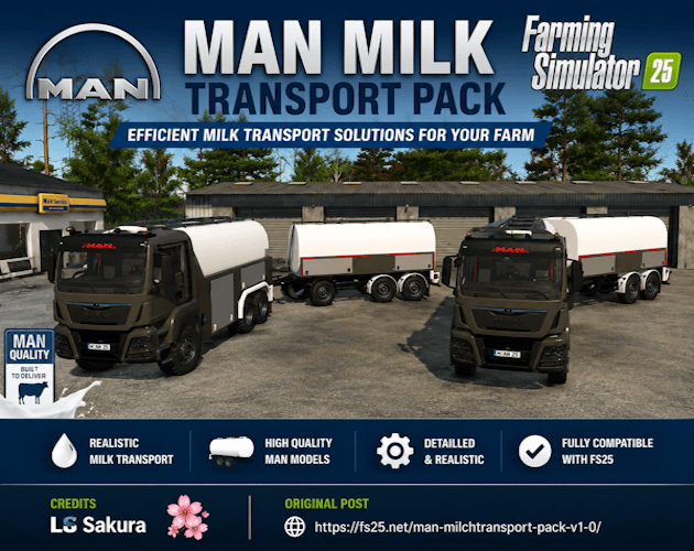 MAN Milk Transport Pack – Community-Fix