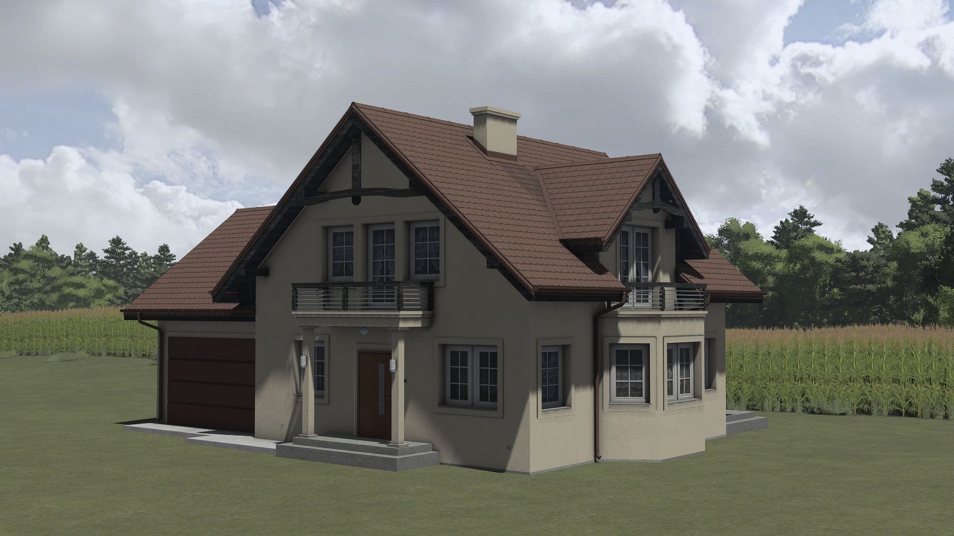 Modern Decorative House