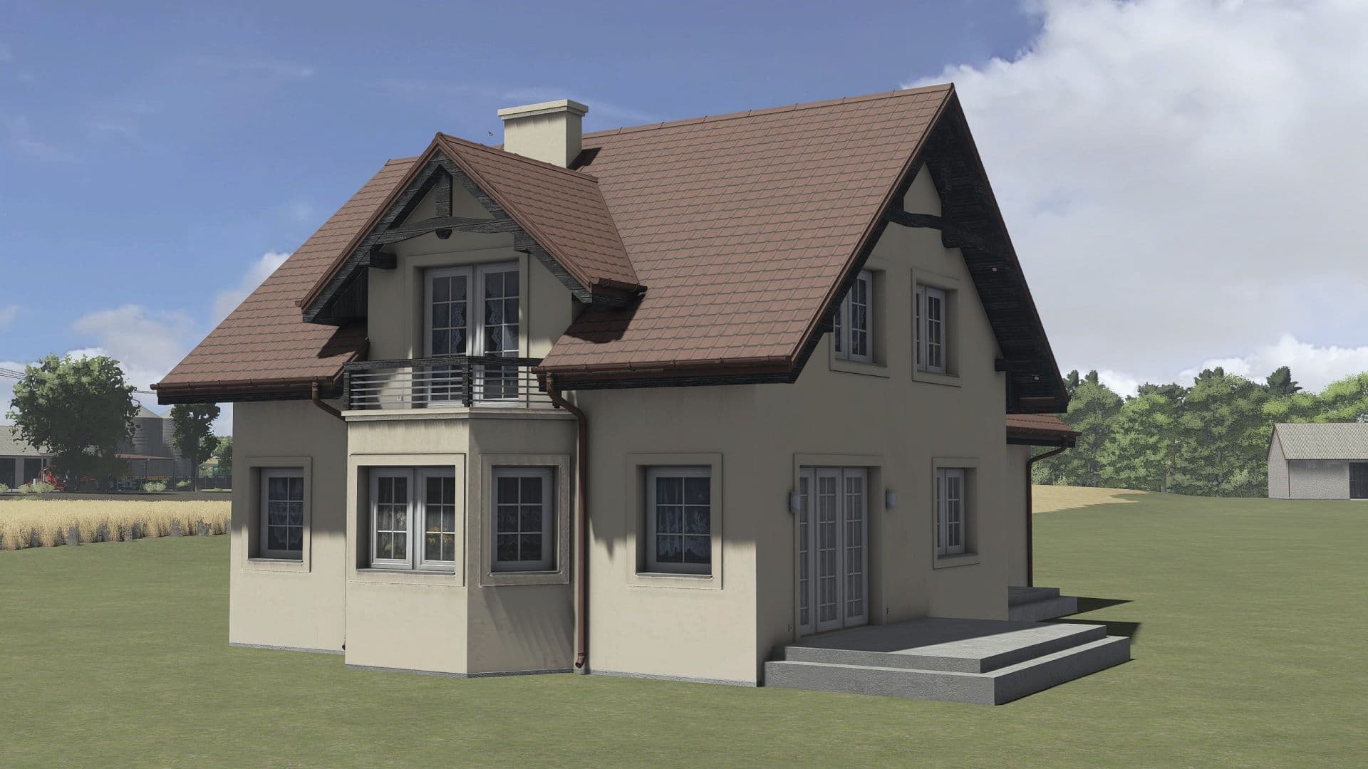 Modern Decorative House 3