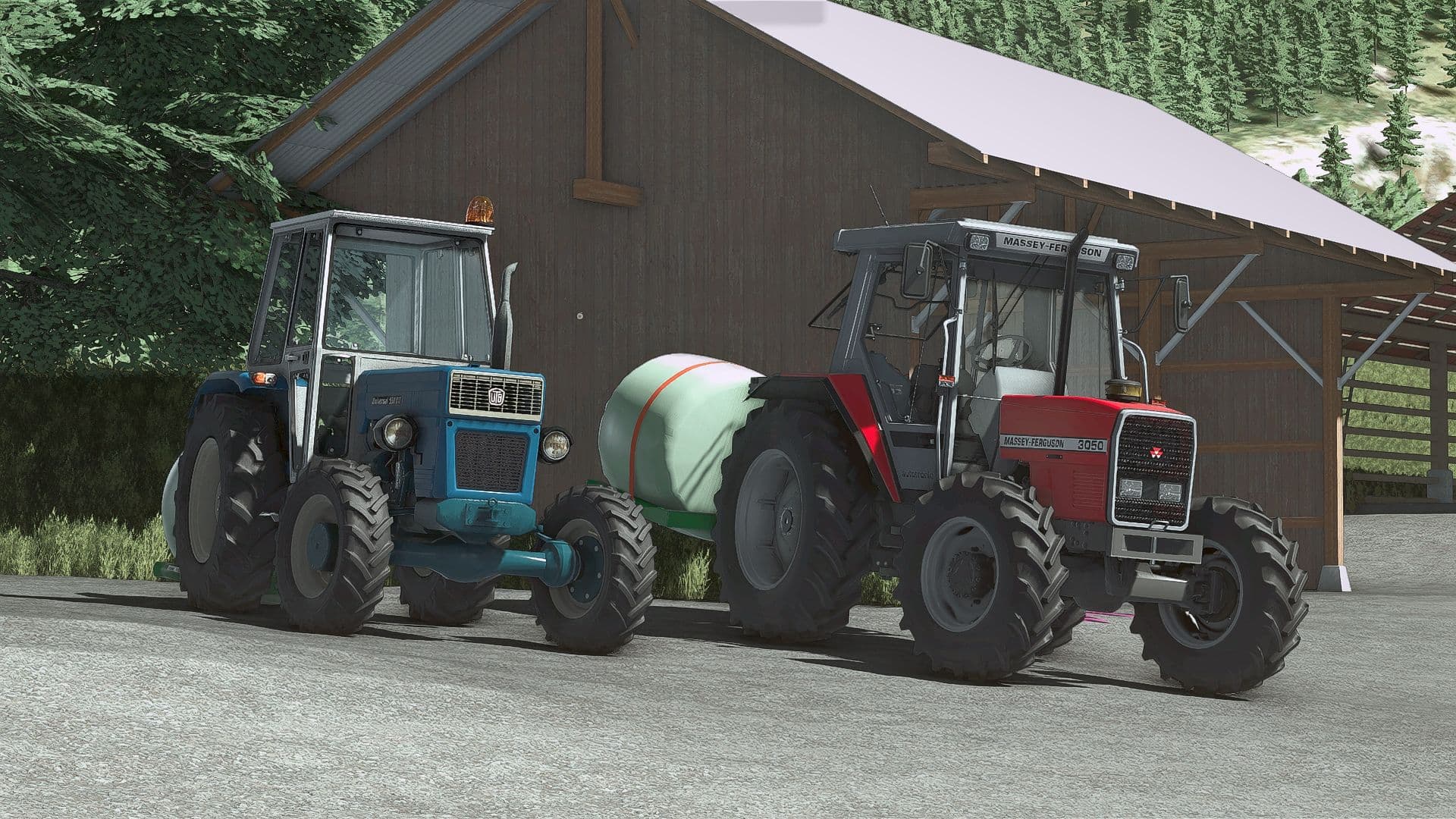Music Menges bale forks