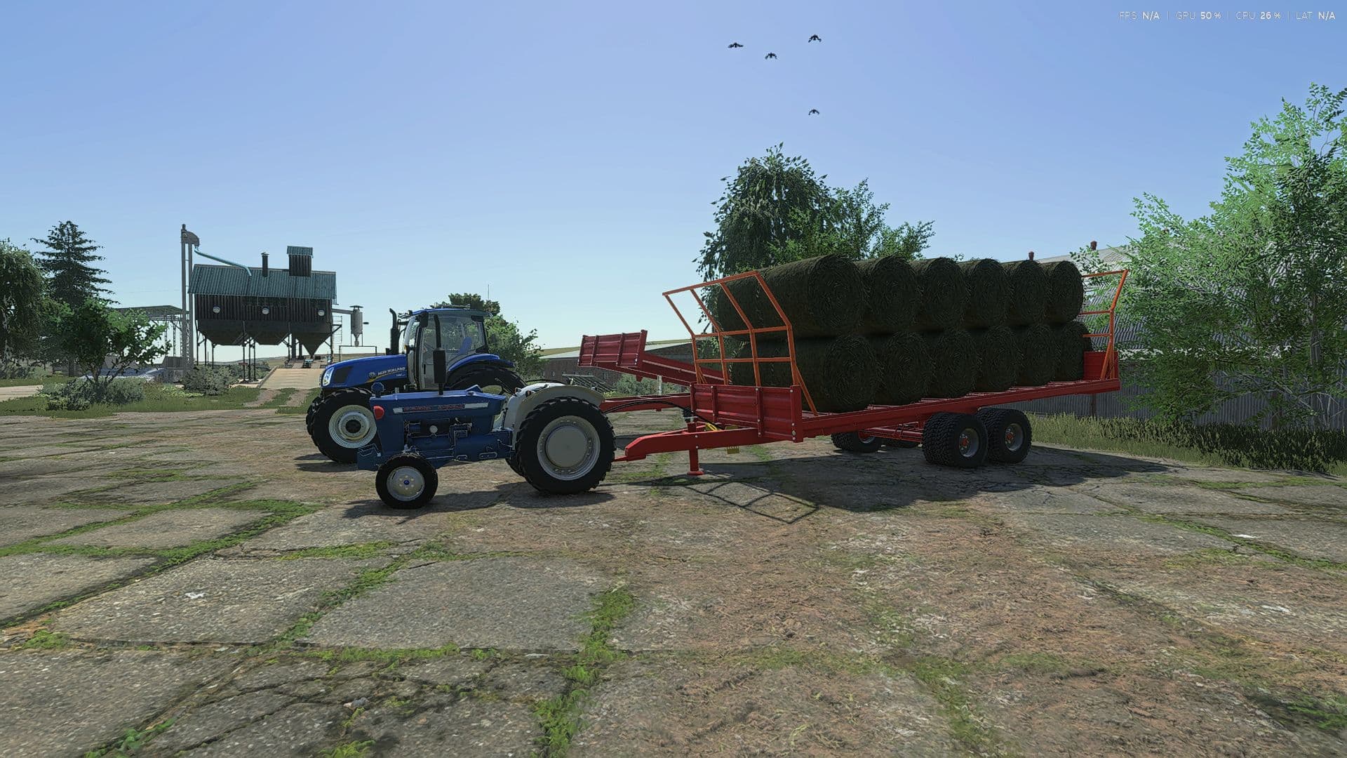 OMP tilt flatbed trailer 2