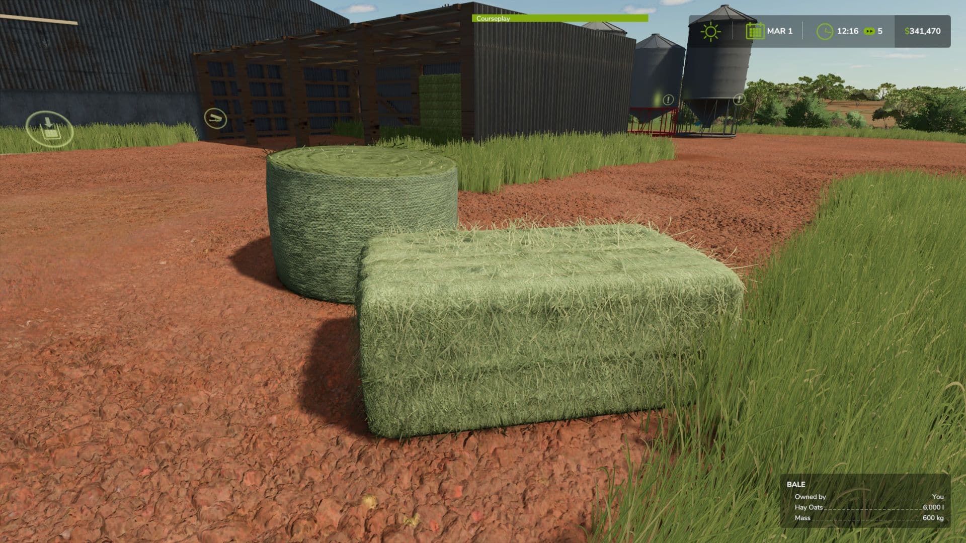 Oaten Hay Textures (Prefab) 4