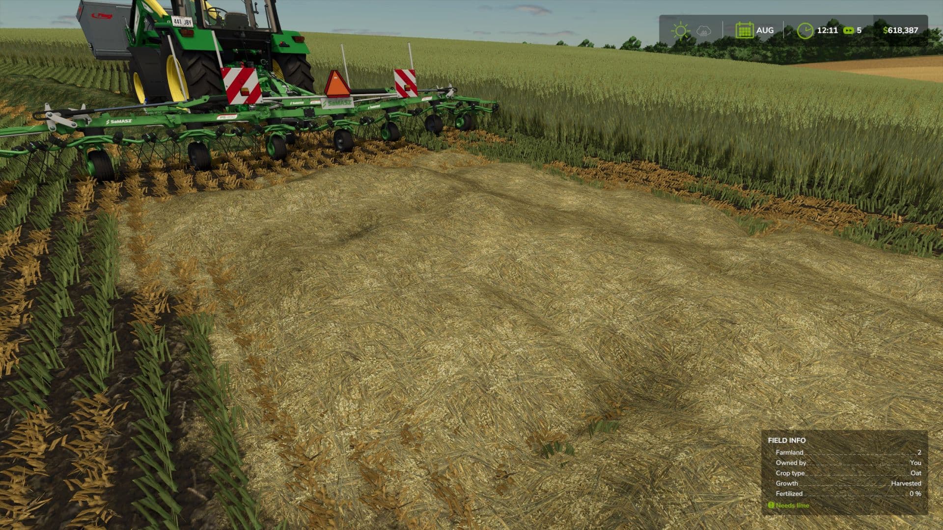 Oaten Hay Textures (Prefab) 2