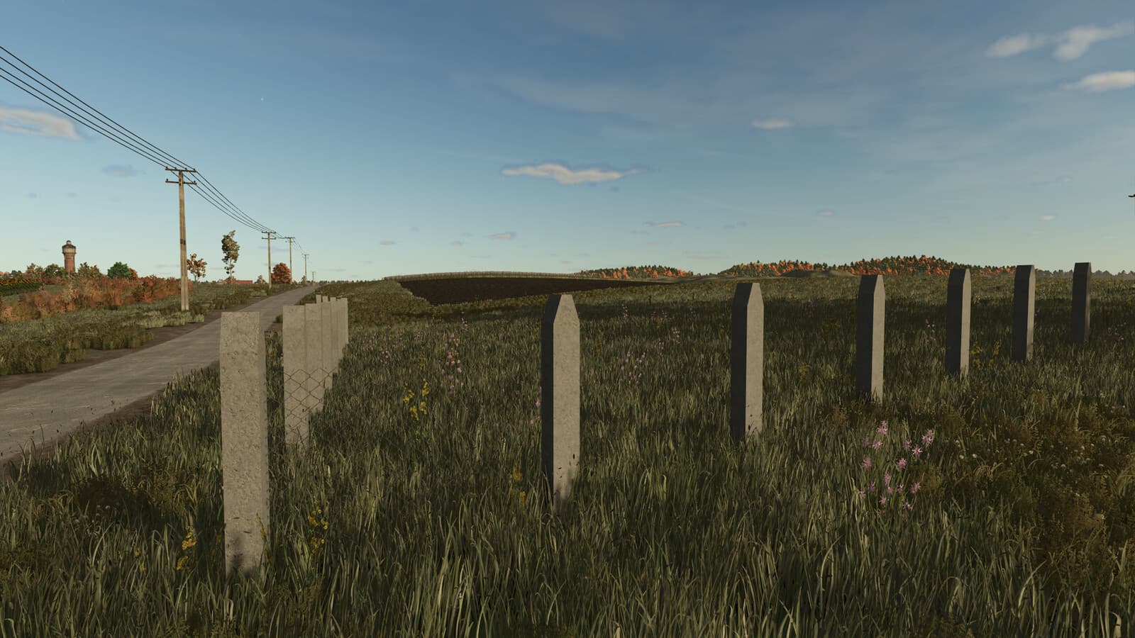 Old Concrete Fence 2