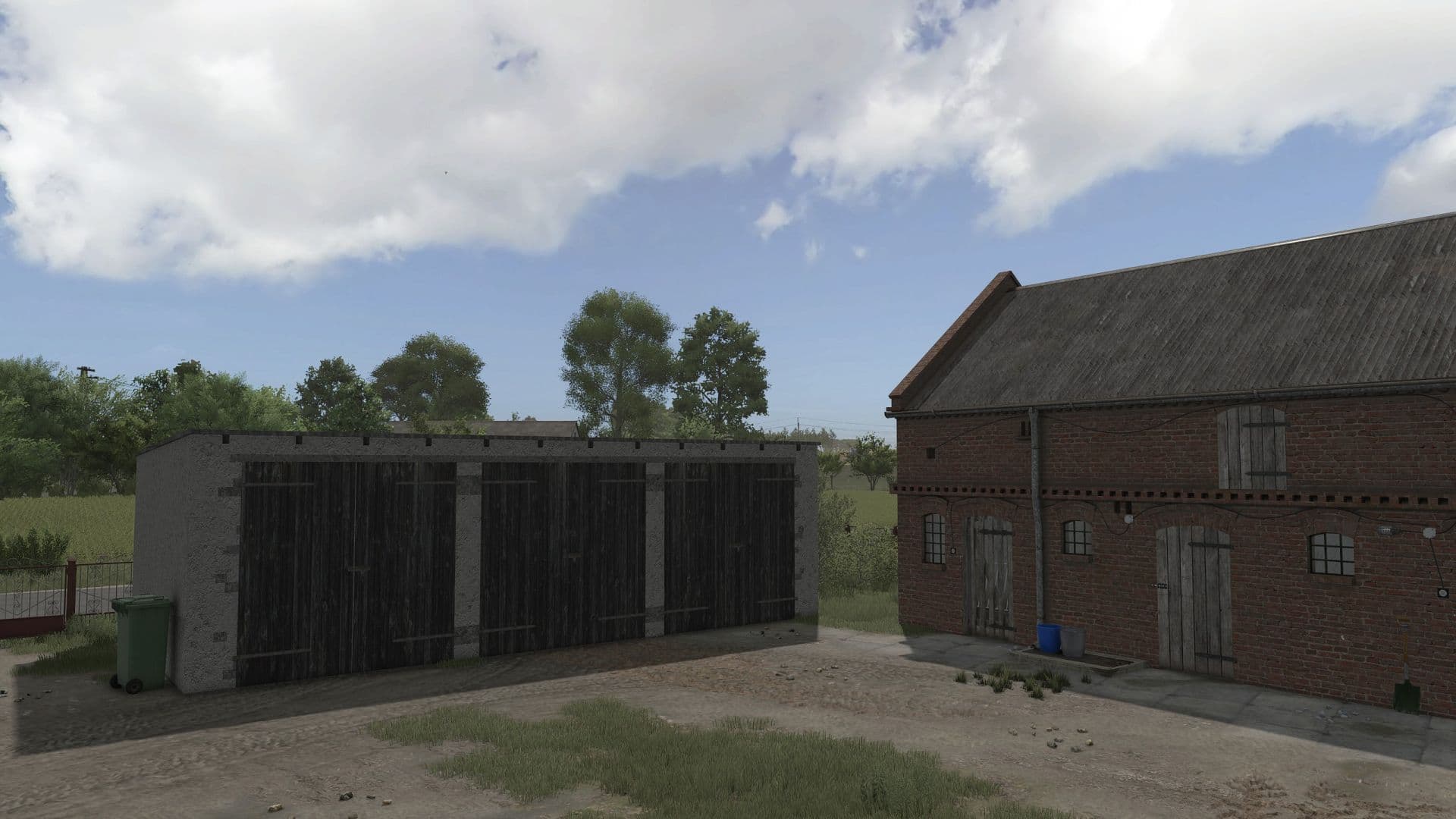 Old White Garage 2