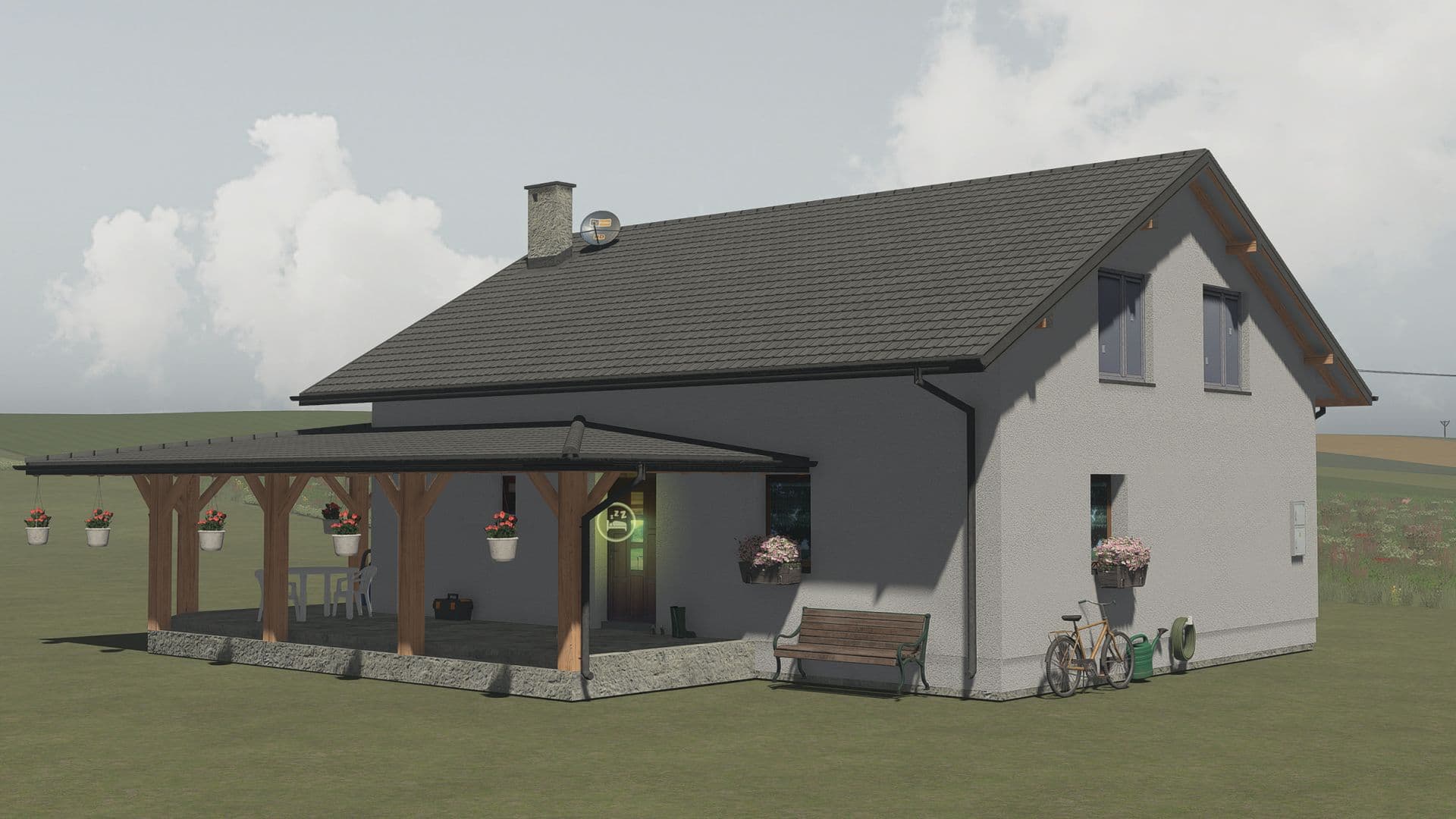 Old and New House 4