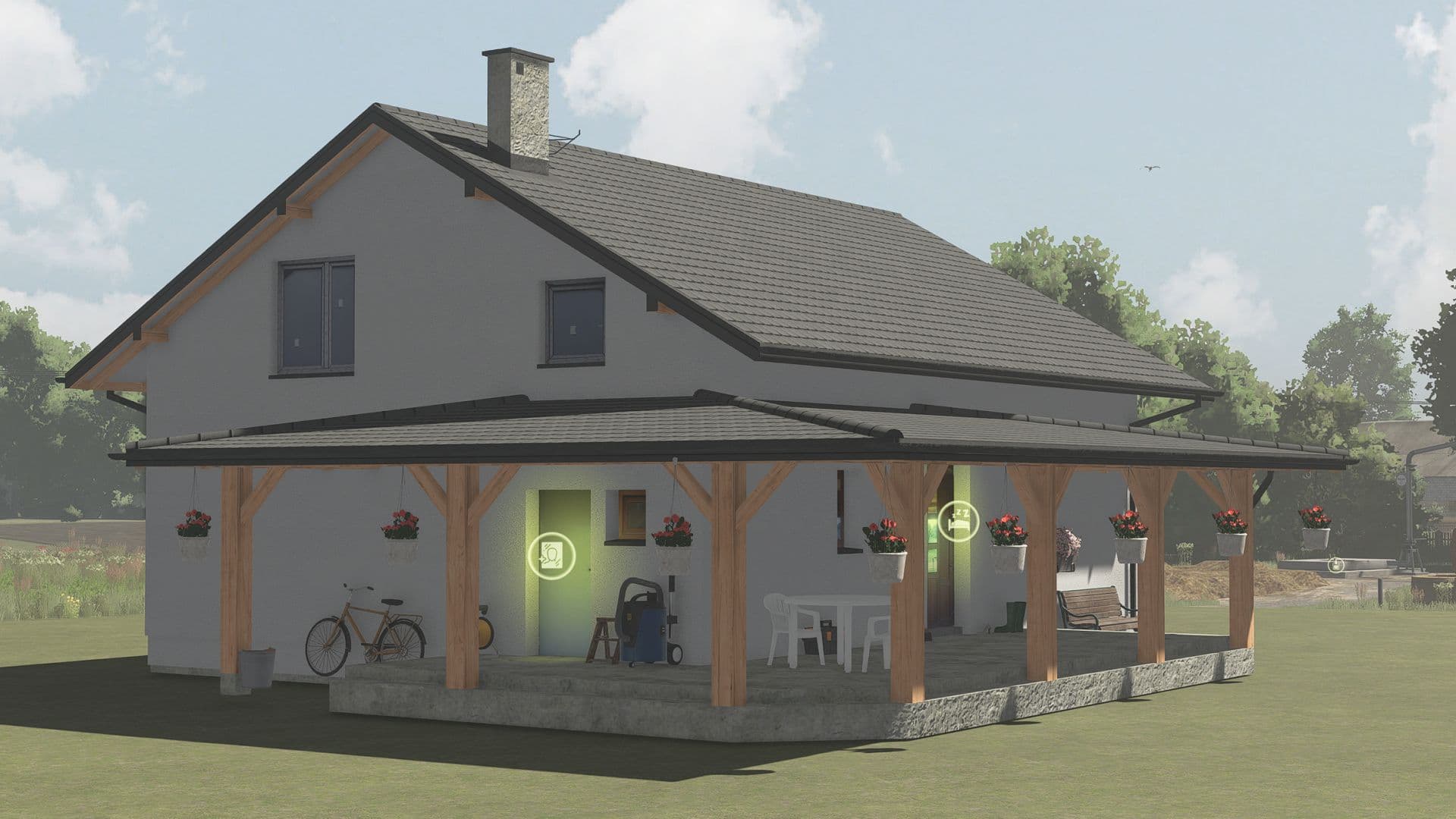 Old and New House 2