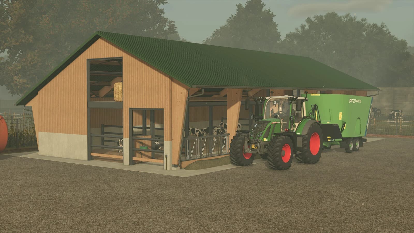 Open Front Cowshed 3