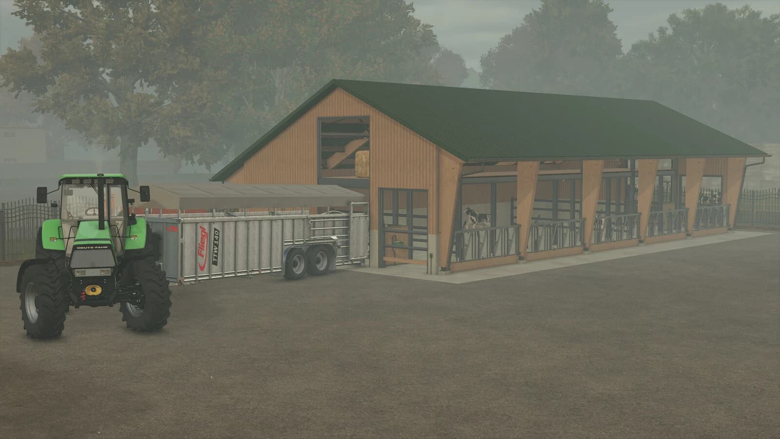 Open Front Cowshed 2